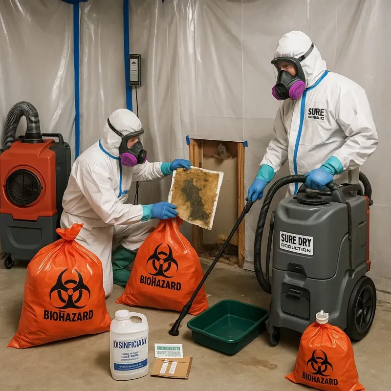 Contaminated Water Handling Protocols process in Lexington, MI