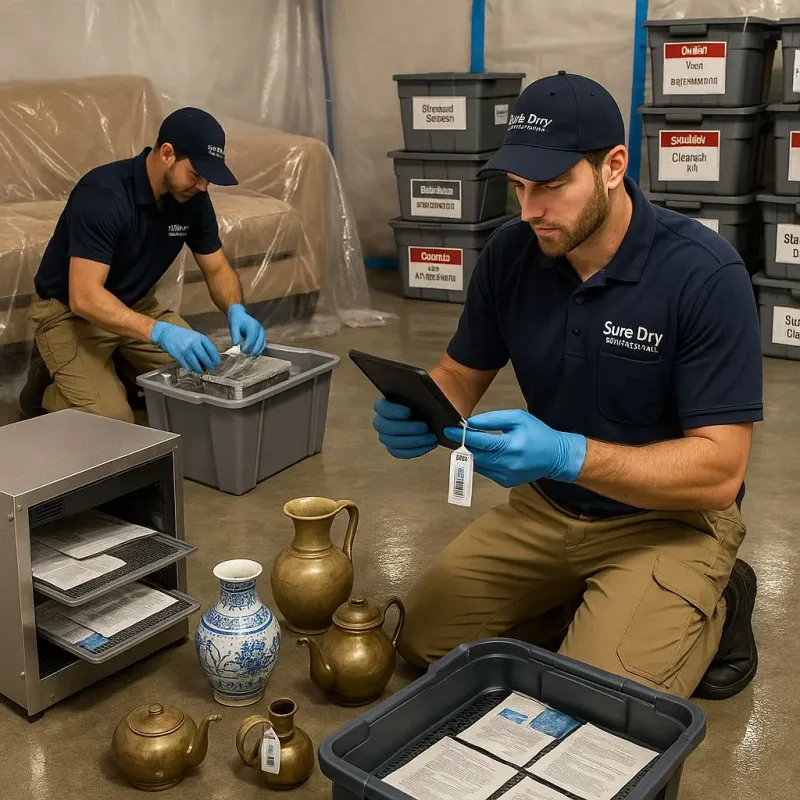 Content Protection and Restoration process in Lexington, MI