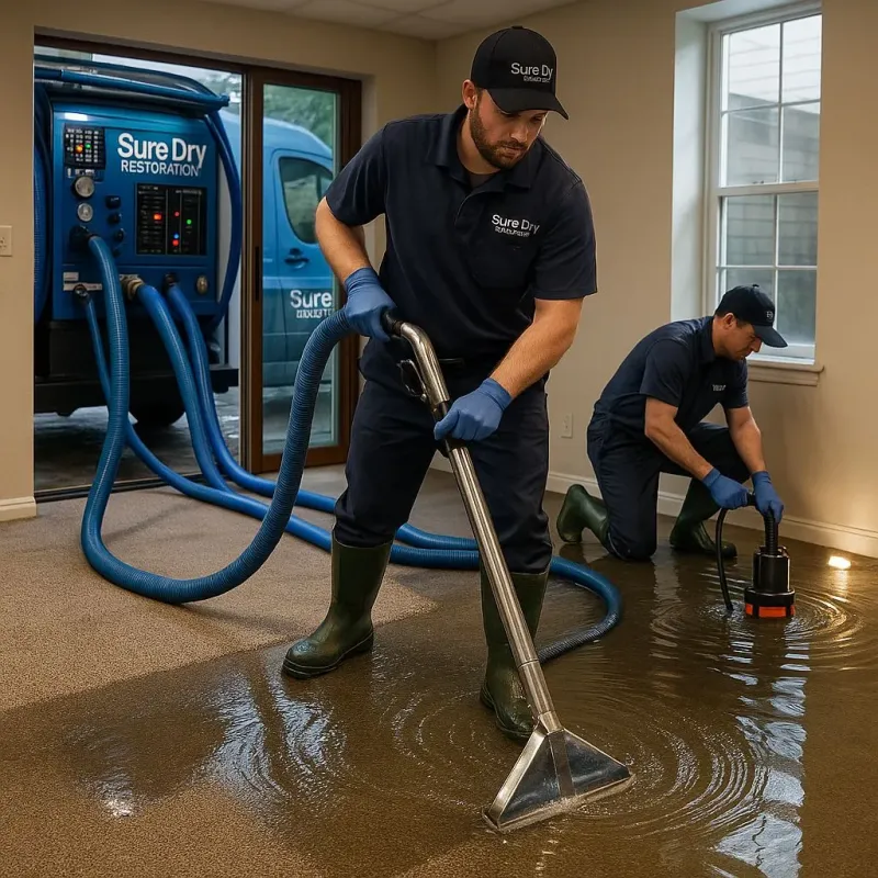 Water Extraction and Removal process in Lexington, MI